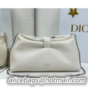 Best Product Dior Bow Medium Bag in Lambskin Leather 0715PUQO White 2026