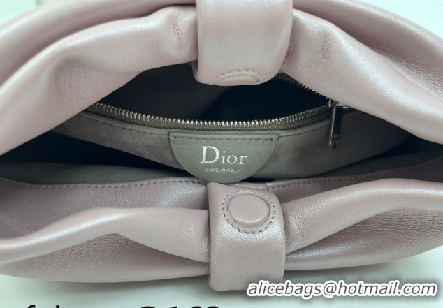 Low Cost Dior Bow Medium Bag in Lambskin Leather 0715PUQO Pink 2026