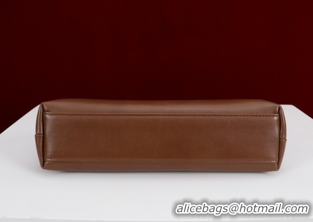 Unique Discount Dior Bow Small Bag in Lambskin Leather 0714S Dark Brown 2026