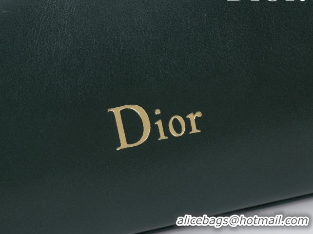 Buy Luxury Dior Bow Small Bag in Lambskin Leather 0714S Dark Green 2026