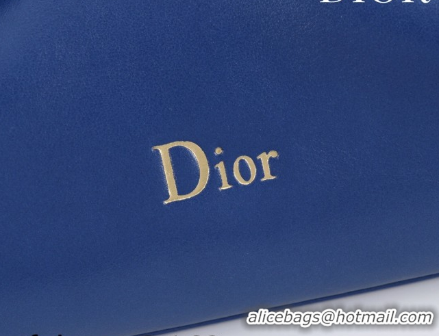 Grade Quality Dior Bow Small Bag in Lambskin Leather 0714S Royal Blue 2026