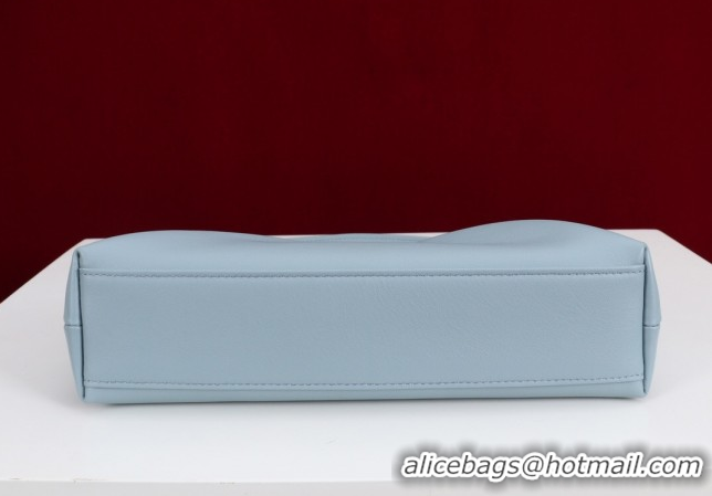 Best Price Dior Bow Small Bag in Lambskin Leather 0714S Light Blue 2026