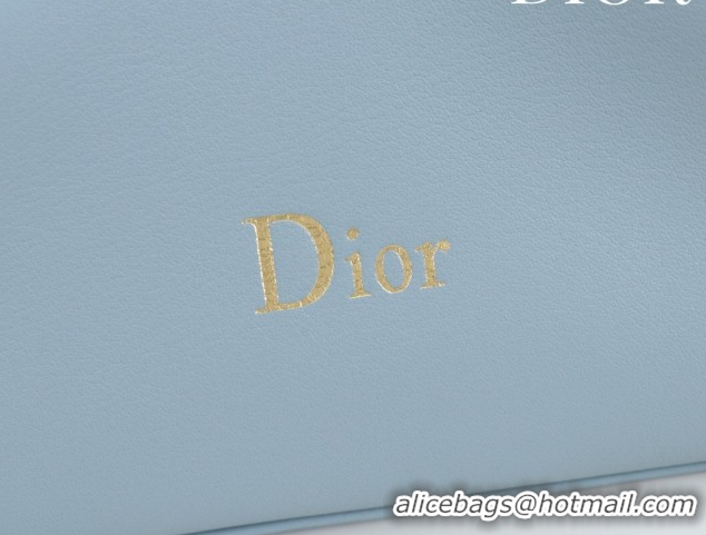 Best Price Dior Bow Small Bag in Lambskin Leather 0714S Light Blue 2026