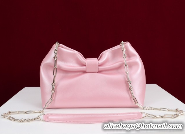 Most Popular Dior Bow Small Bag in Lambskin Leather 0714S Pink3 2026