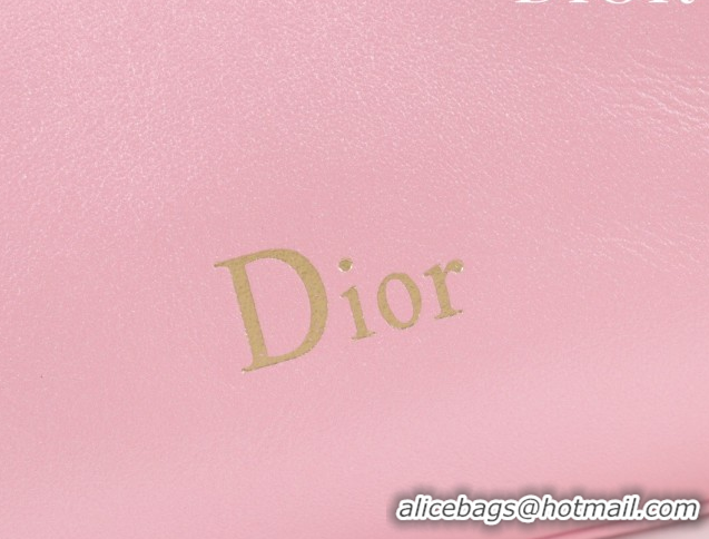 Most Popular Dior Bow Small Bag in Lambskin Leather 0714S Pink3 2026
