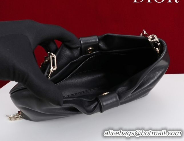 Purchase Dior Bow Small Bag in Lambskin Leather Black 0714S 2026