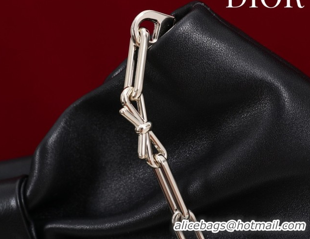 Purchase Dior Bow Small Bag in Lambskin Leather Black 0714S 2026