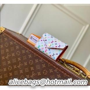 Best Product Louis Vuitton LV x TM Victorine Wallet in Multicolor/White Canvas M28387 2026