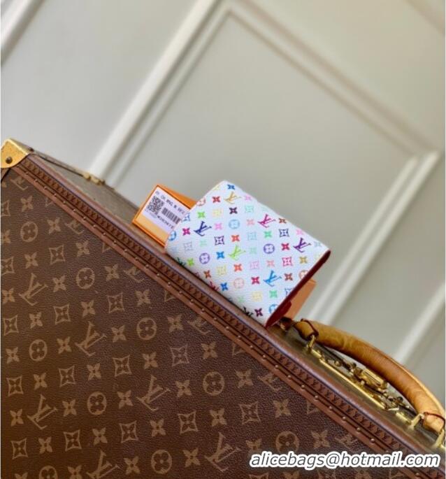 Best Product Louis Vuitton LV x TM Victorine Wallet in Multicolor/White Canvas M28387 2026