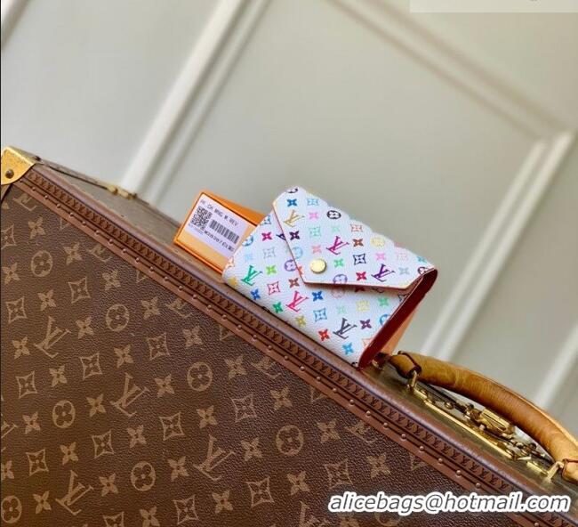 Best Product Louis Vuitton LV x TM Victorine Wallet in Multicolor/White Canvas M28387 2026