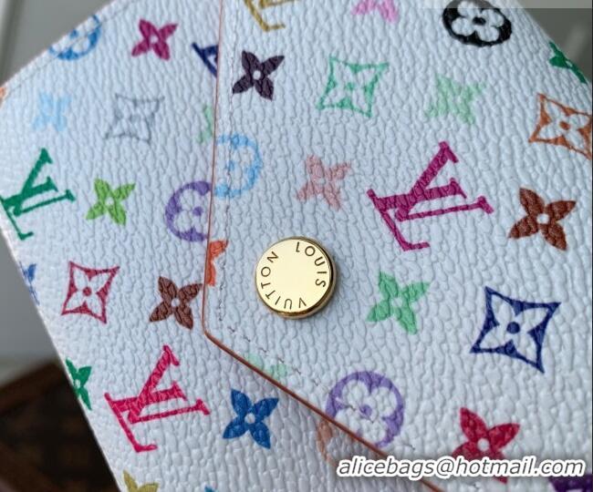 Best Product Louis Vuitton LV x TM Victorine Wallet in Multicolor/White Canvas M28387 2026