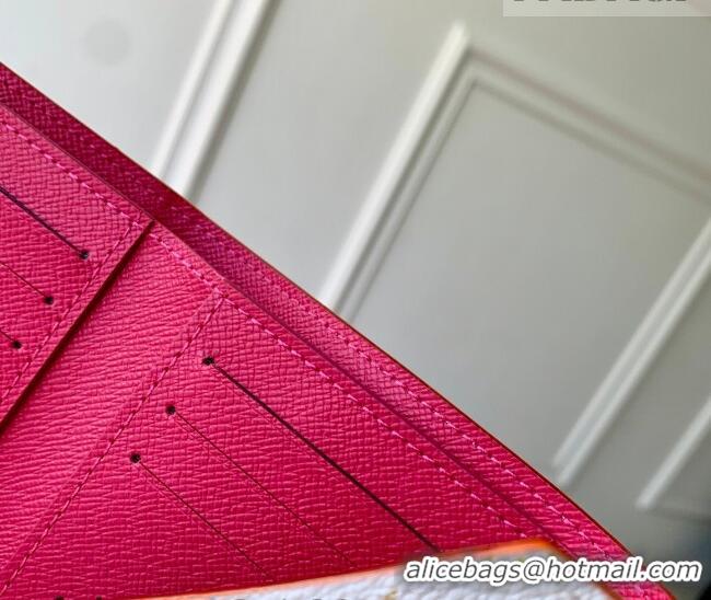 Best Product Louis Vuitton LV x TM Victorine Wallet in Multicolor/White Canvas M28387 2026