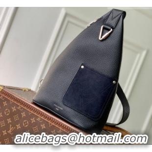 Promotional Louis Vuitton Men's Delta Slingbag Bag in Black LV Touch Leather M27060 2026