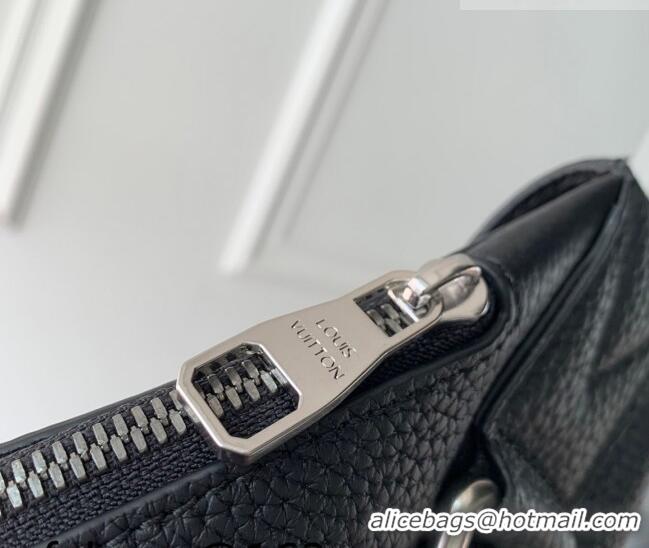 Promotional Louis Vuitton Men's Delta Slingbag Bag in Black LV Touch Leather M27060 2026