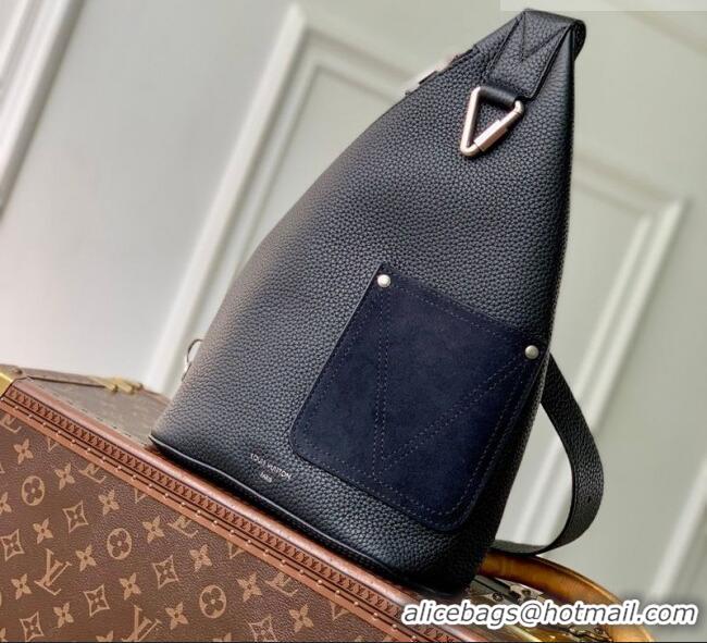 Promotional Louis Vuitton Men's Delta Slingbag Bag in Black LV Touch Leather M27060 2026