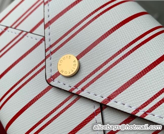 Good Quality Louis Vuitton Kirigami Pochette Pouch Set Plum Red M25760 2026