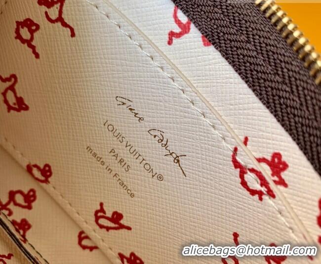 Top Quality Louis Vuitton Key Pouch S in Cat Printed Monogram Canvas M13559 2026