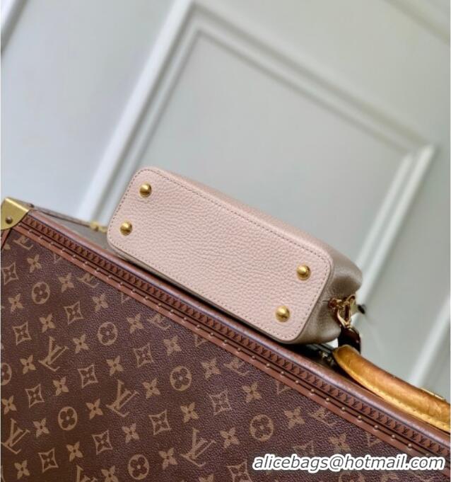 Buy Discount Louis Vuitton Crafty Capucines Mini Bag in Grained Leather with Tassel M25466 Pink 2026
