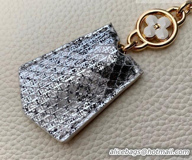 Best Price Louis Vuitton Capucines BB Bag in Taurillon and python-embossed leather N89369 White 2026