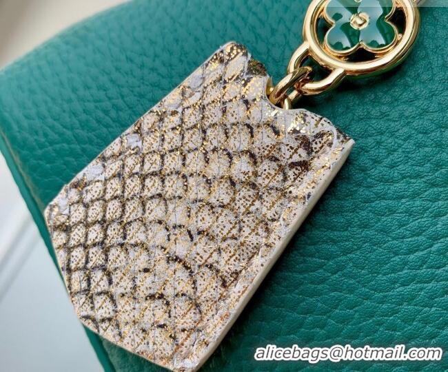 Affordable Price Louis Vuitton Capucines Mini Bag in Taurillon and python-embossed leather N89369 Green 2026