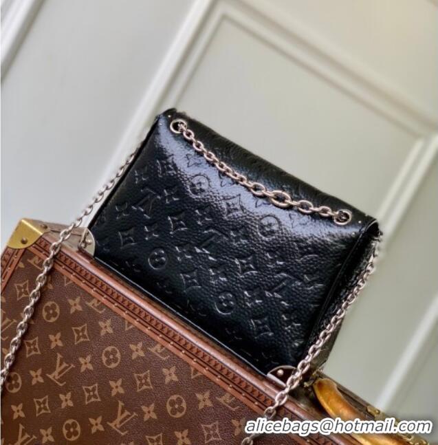 Big Discount Louis Vuitton Trunkie Bag with Studs in Black Grained Shiny Leather M28137 2026