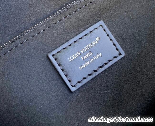 Big Discount Louis Vuitton Trunkie Bag with Studs in Black Grained Shiny Leather M28137 2026