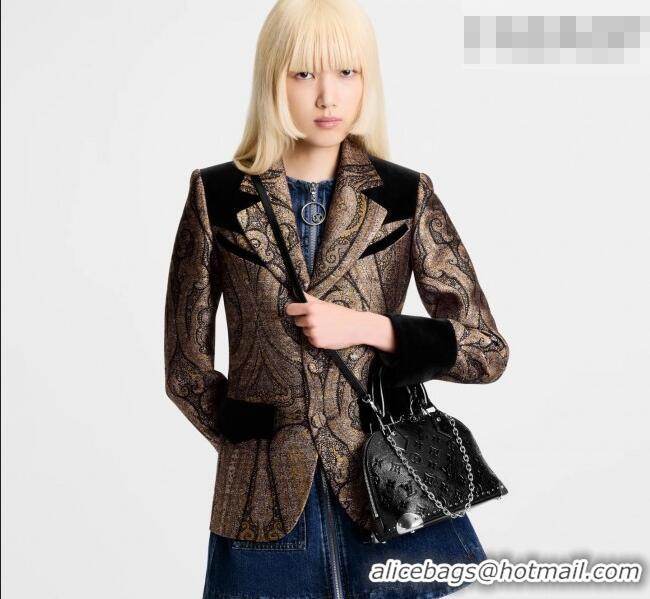 Big Discount Louis Vuitton Trunkie Bag with Studs in Black Grained Shiny Leather M28137 2026