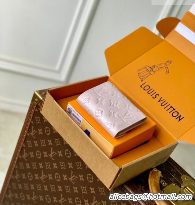 Top Quality Louis Vuitton Victorine Wallet in Snowy Pearl Leather M26522 2026