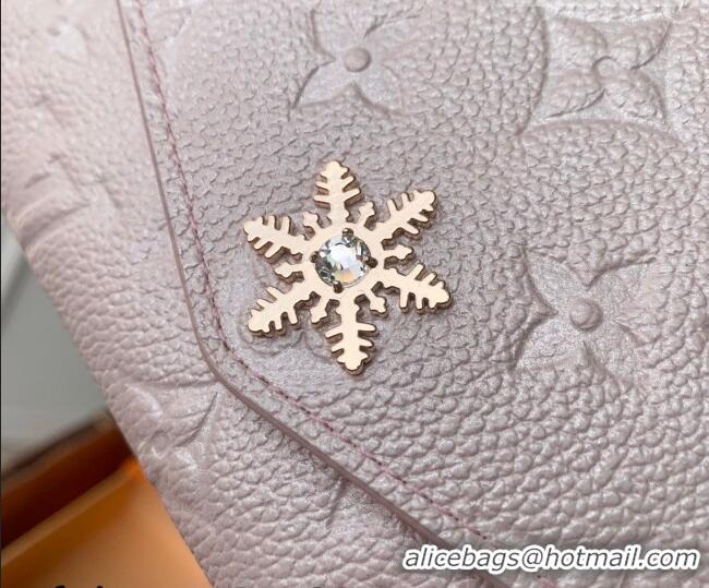 Super Quality Louis Vuitton Flap Wallet in Snowy Pearl Leather M26521 2026