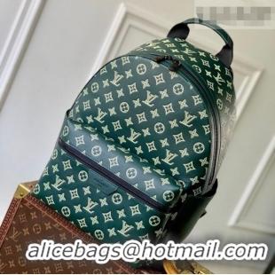 Promotional Louis Vuitton Men's Discovery Backpack PM Bag in Monogram Shadow Leather M27230 Forest Green 2026