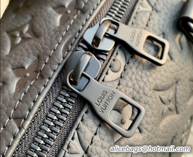 Grade Design Louis Vuitton Keepall Bandoulière 35 Bag in Taurillon Monogram Leather M22765 Black 2026