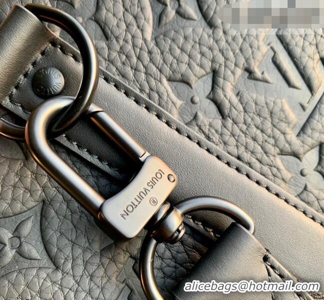 Grade Design Louis Vuitton Keepall Bandoulière 35 Bag in Taurillon Monogram Leather M22765 Black 2026