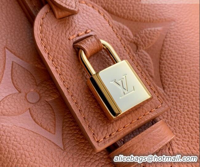 Promotional Louis Vuitton All In BB Bucket Bag in Monogram Empreinte Leather M28820 Brown 2026