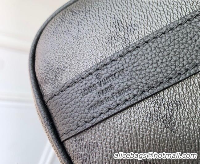 Discount Louis Vuitton Men's Keepall Bandoulière 25 Bag in Black Monogram Midnight Canvas M28369 2026