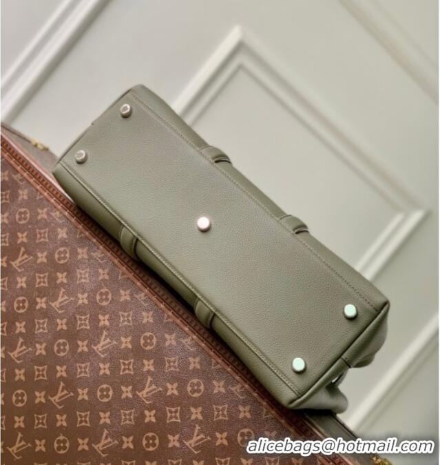 Top Grade Louis Vuitton Georges Tote MM bag in Calfskin Leather M23154 Green 2026