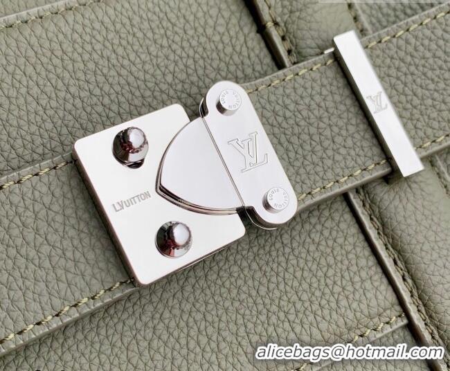 Top Grade Louis Vuitton Georges Tote MM bag in Calfskin Leather M23154 Green 2026