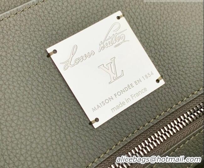 Top Grade Louis Vuitton Georges Tote MM bag in Calfskin Leather M23154 Green 2026