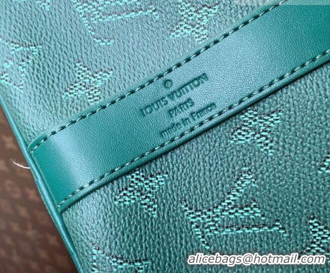 Grade Design Louis Vuitton Men's Keepall Bandoulière 50 Travel Bag in Monogram Heritage Canvas M26866 Green 2026