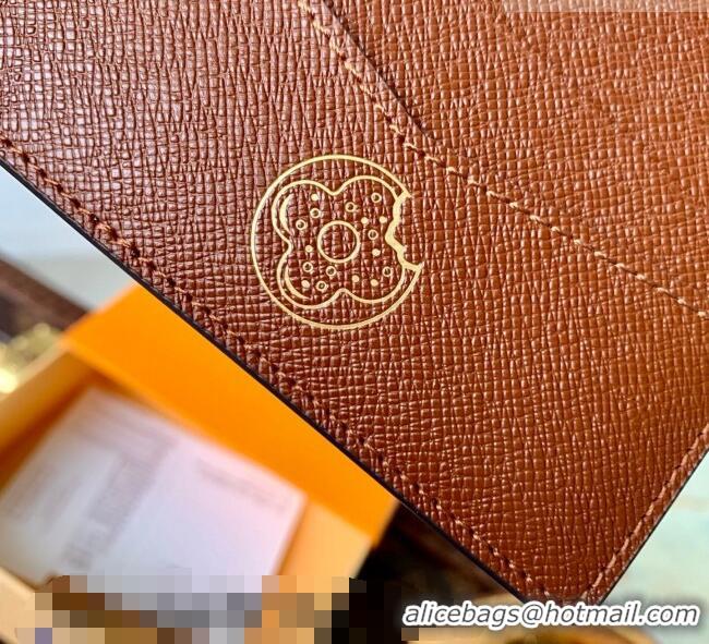 Discount Louis Vuitton Slender Wallet in Monogram Donuts Canvas M28283 Chocolate Brown 2026
