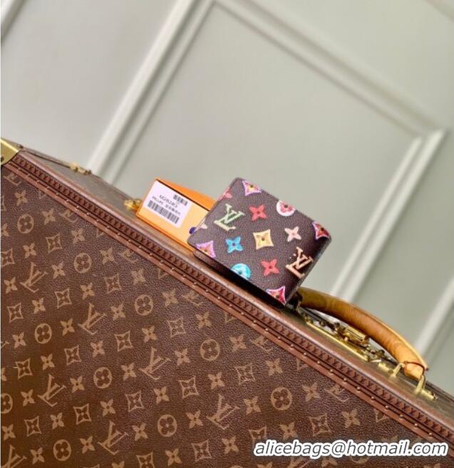 Discount Louis Vuitton Slender Wallet in Monogram Donuts Canvas M28283 Chocolate Brown 2026