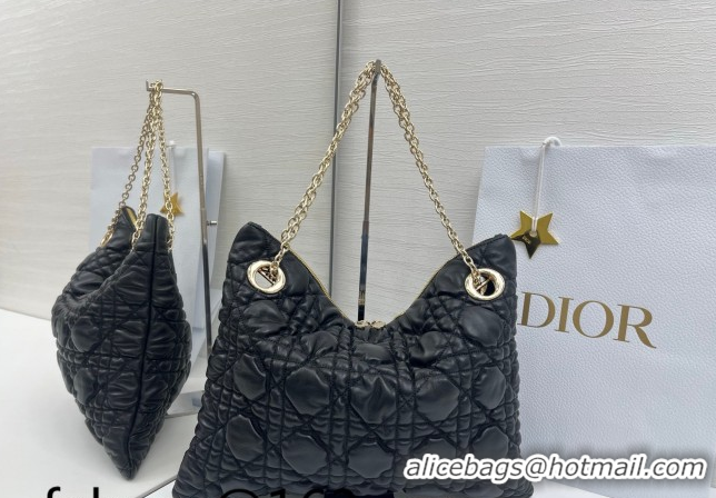 Popular Style Dior Cannage - Quilted Leather Tote Bag Black DR012601 2026