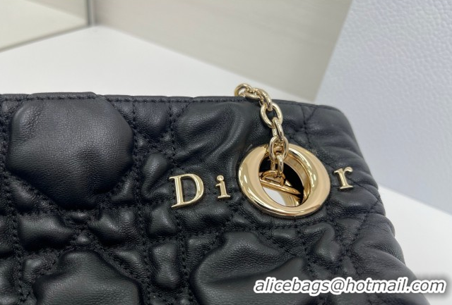 Popular Style Dior Cannage - Quilted Leather Tote Bag Black DR012601 2026