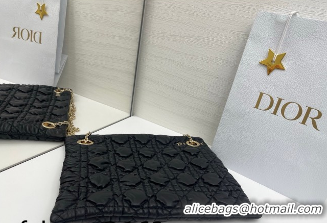 Popular Style Dior Cannage - Quilted Leather Tote Bag Black DR012601 2026