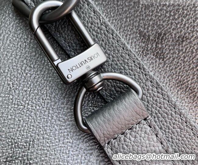 Grade Design Louis Vuitton Men's Keepall Bandouliere 45 Travel Bag in Black Monogram Midnight Canvas M28403 2026