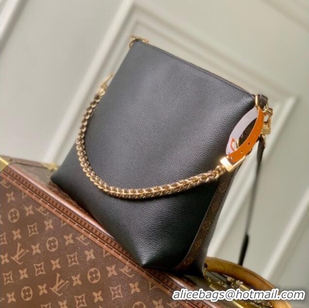 Best Price Louis Vuitton Multipass Shoulder Bag in Calfskin leather M28029 Black 2026
