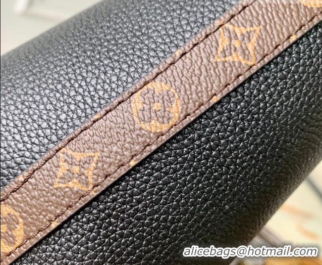 Best Price Louis Vuitton Multipass Shoulder Bag in Calfskin leather M28029 Black 2026