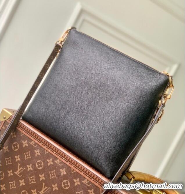 Best Price Louis Vuitton Multipass Shoulder Bag in Calfskin leather M28029 Black 2026