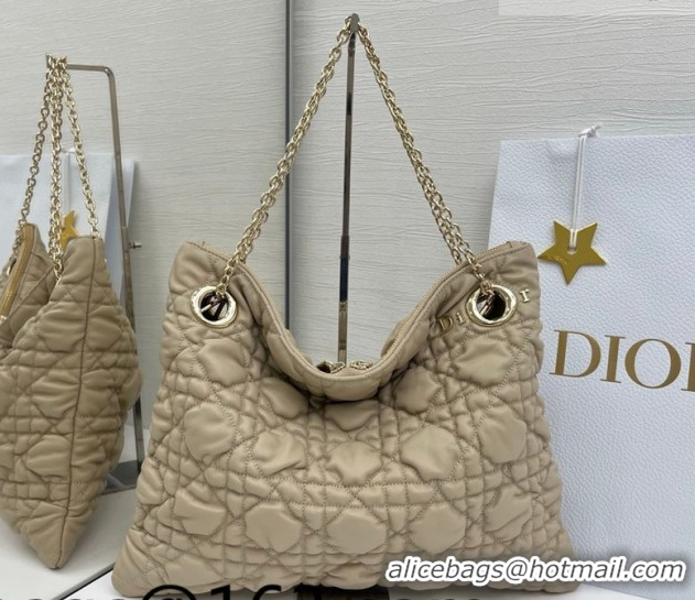 Good Looking Dior Cannage - Quilted Leather Tote Bag DR012601 Beige 2026