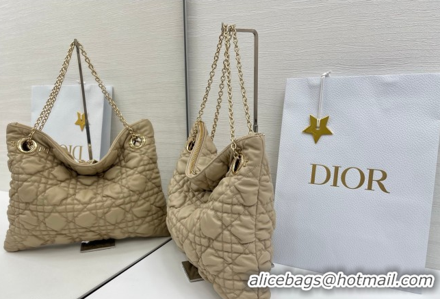Good Looking Dior Cannage - Quilted Leather Tote Bag DR012601 Beige 2026