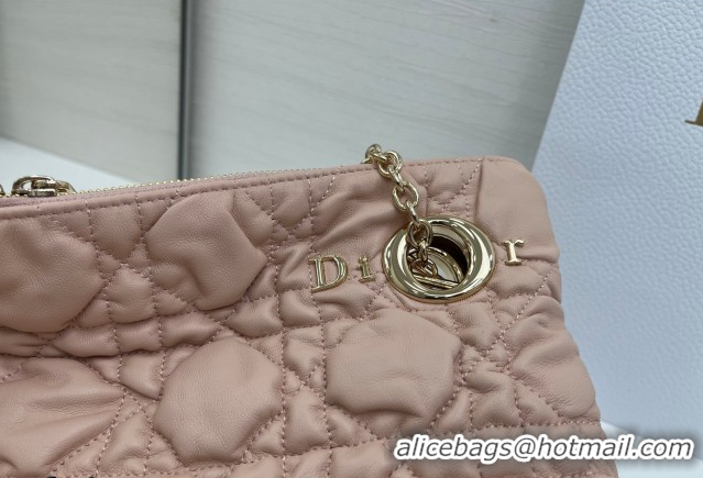 Cheap Price Dior Cannage - Quilted Leather Tote Bag DR012601 Pink 2026